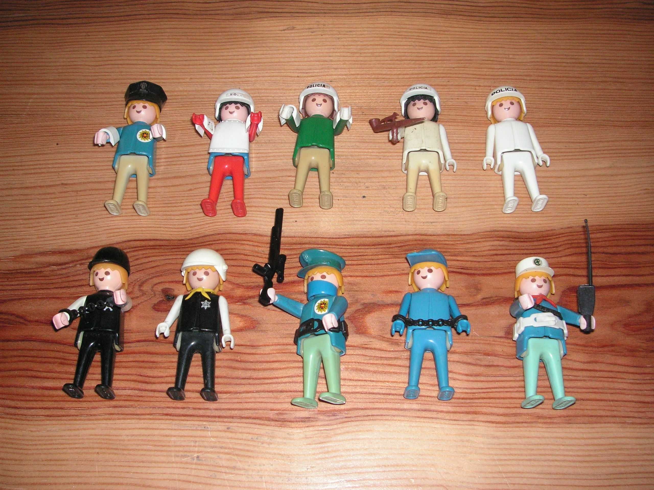 Bonecos / Figuras Playmobil Polícias e Diversos Geobra 1974