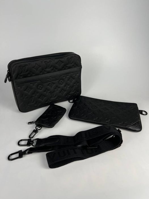 Мужская кожаная сумка ЛВ/Чоловіча шкіряна сумка louis vuitton шкіра