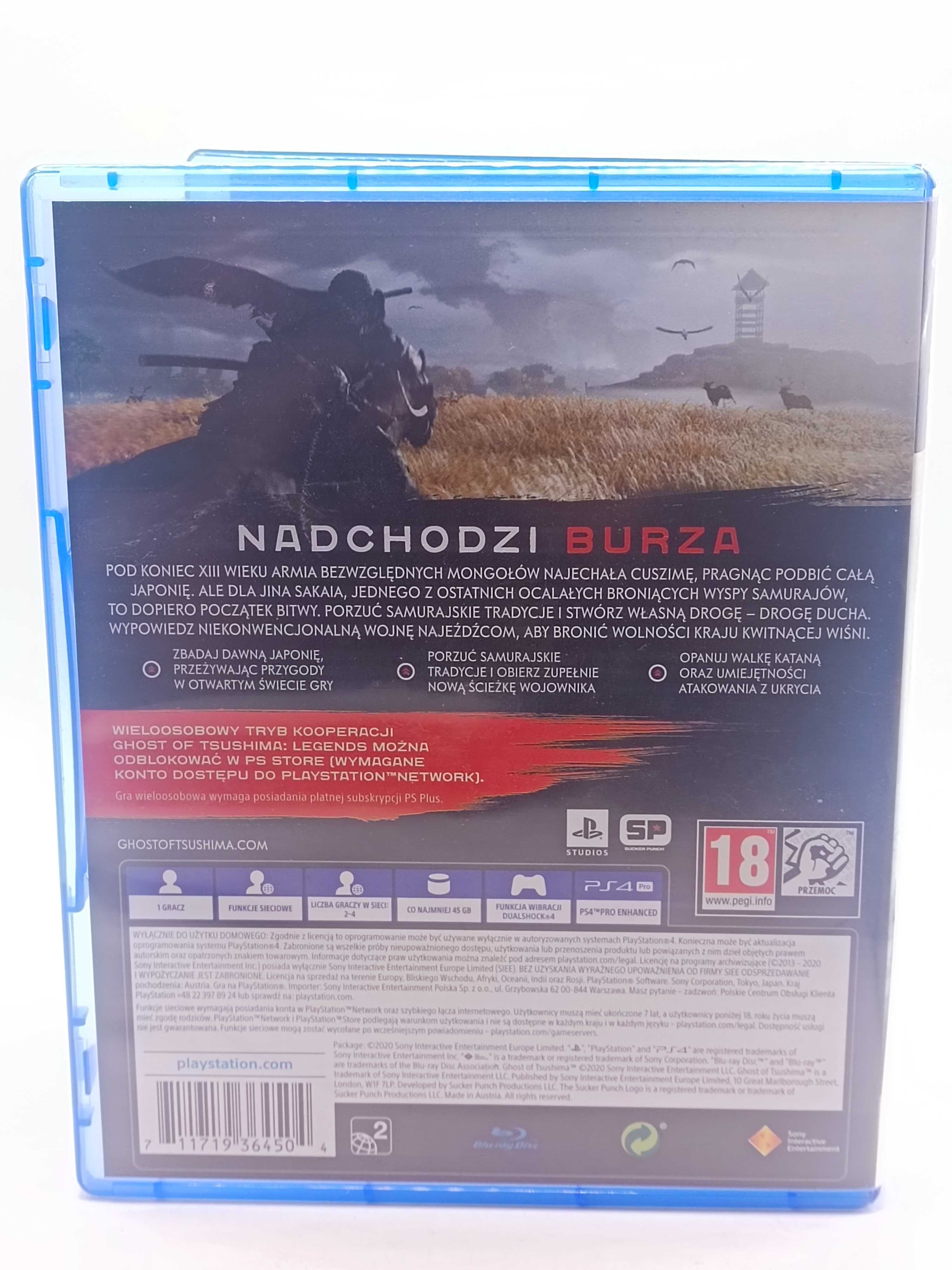 GRA Ghost Of Tsushima Na PS4 542/06/25s