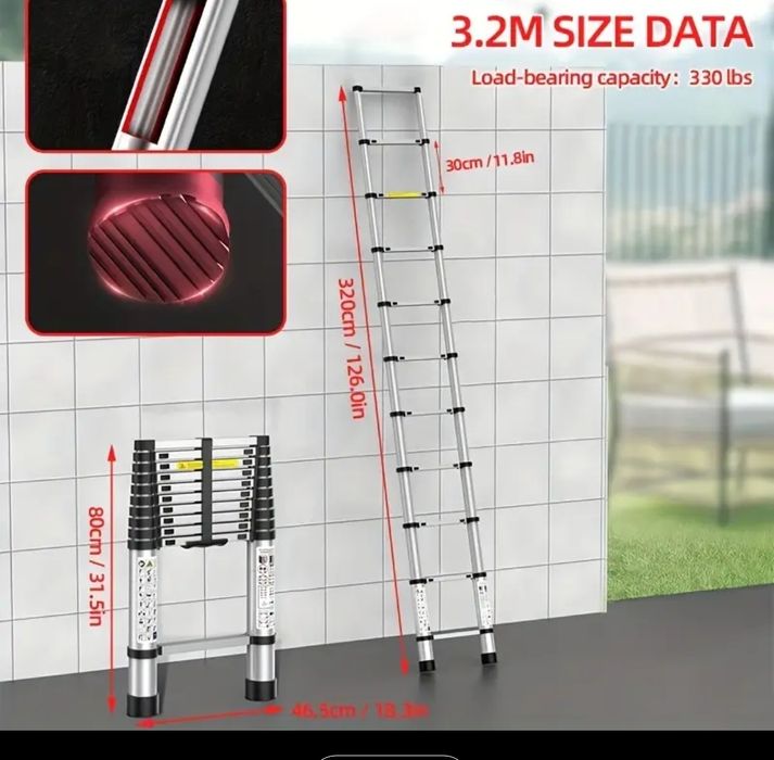 Drabina składana 3.2m