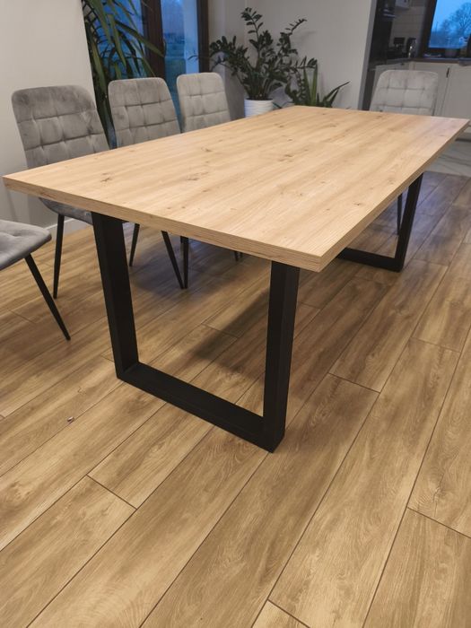 Stół rozkładany 180 / 240 x90 laminat dąb loft