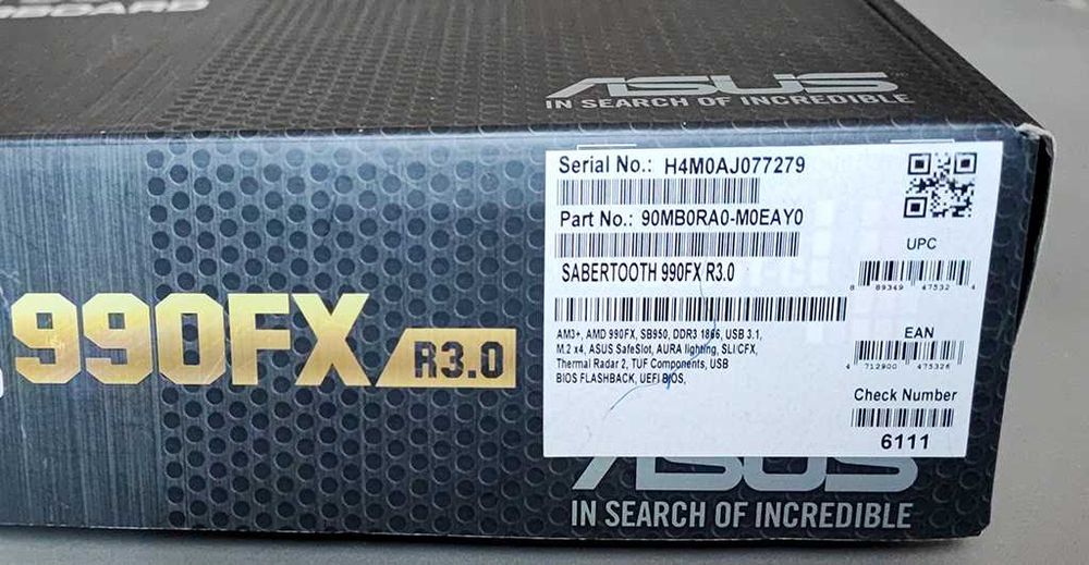 ASUS TUF Sabertooth 990FX rev.3.0