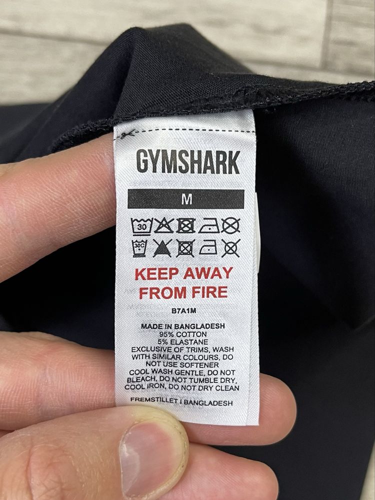 Gymshark майка M размер женская спортивная серая оригинал