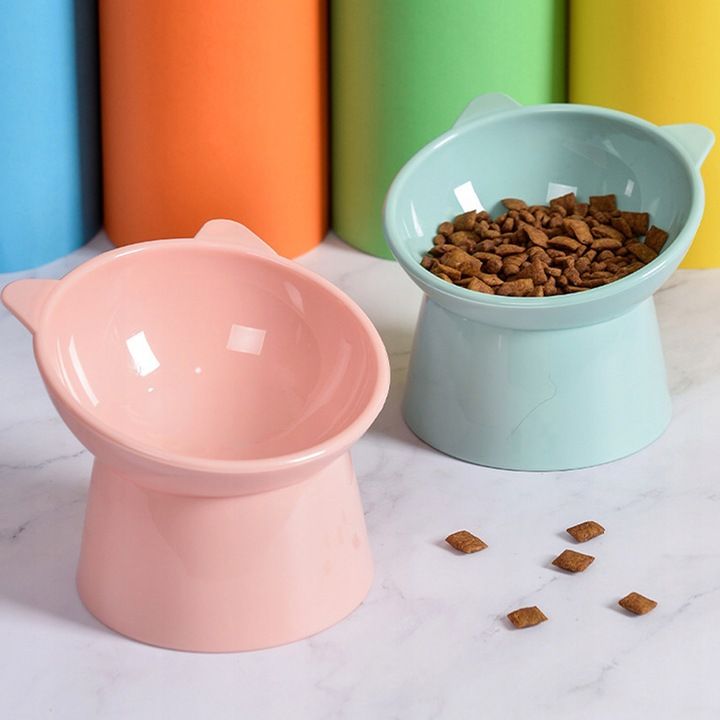 Miska Plastik Dla Psa Kota Z Podstawką Na Pokar