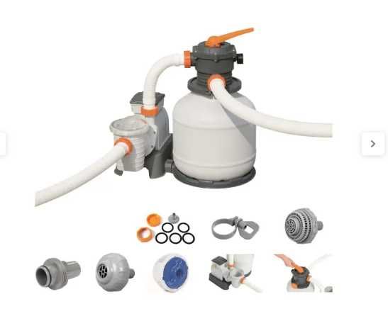 Filtro de areia para piscina Bestway 58486 Flowclear (11,365 l/hora)
