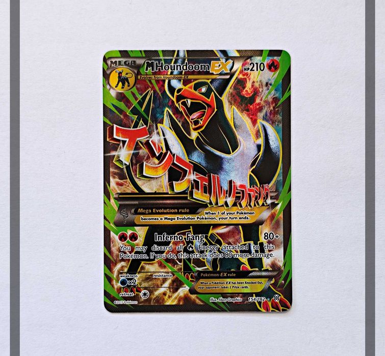 MHoundoom Ex 154/162 BKT Pokemon ENG-NM
