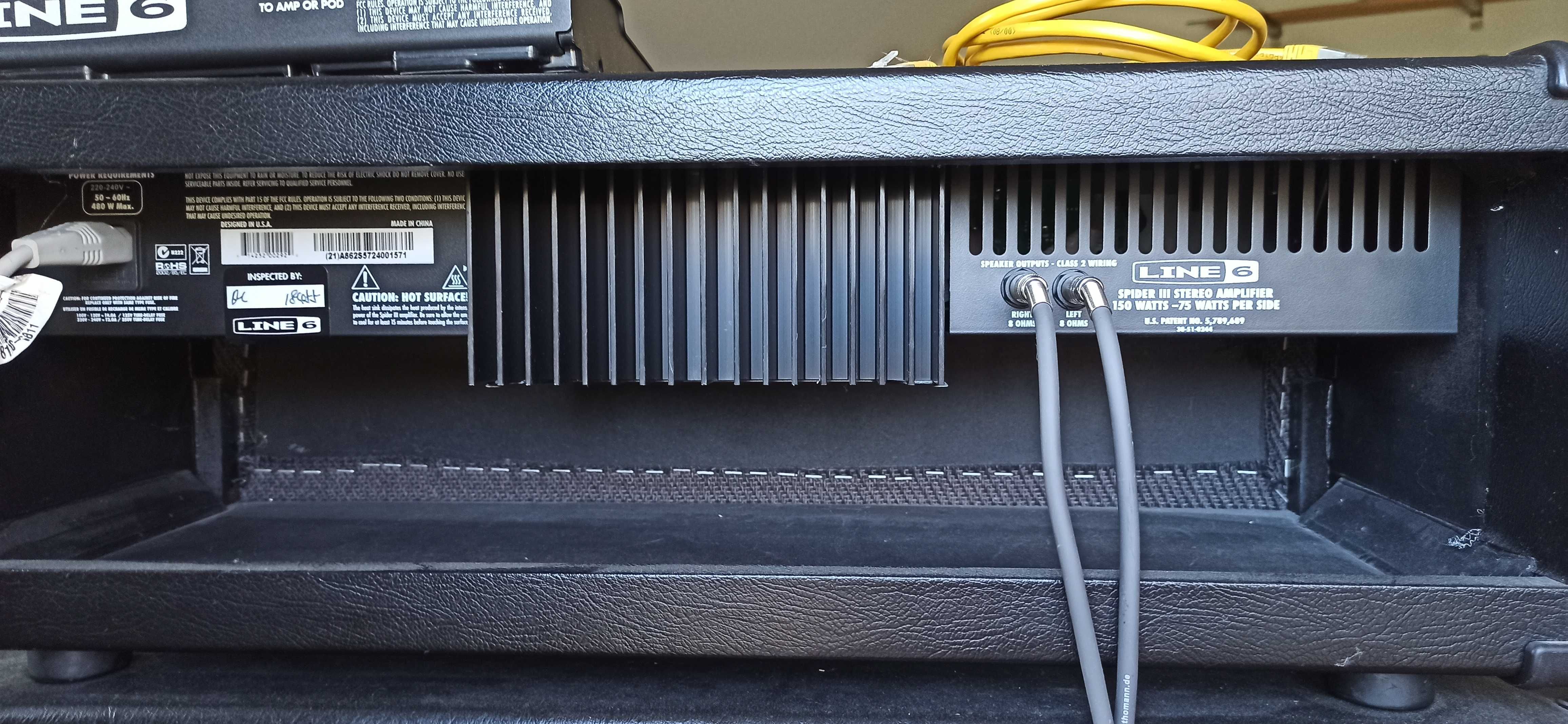 Wzmacniacz gitarowy Line6 Spider III head + 4x12" CELESTION 250W