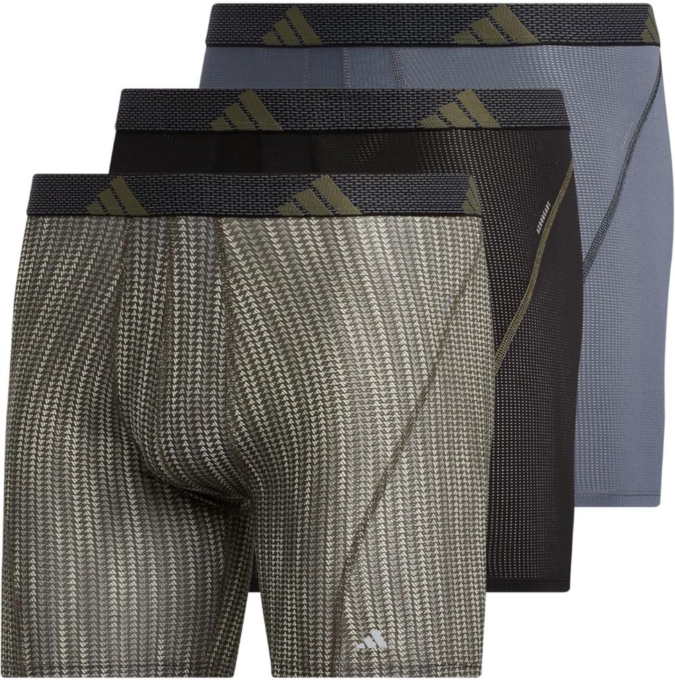 Бокери Adidas Men's Sport Performance Mesh Boxer Brief Underwear, L