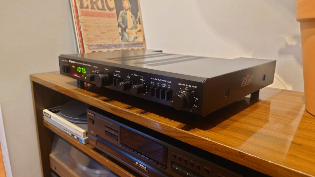 Kraus/Cybernet CR80S amplituner stereo, japoński vintage lata 80te