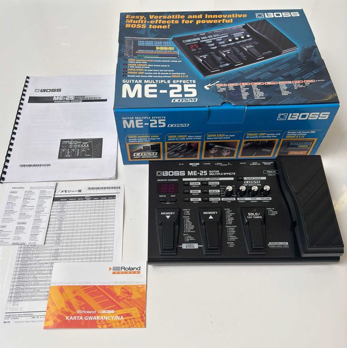 Boss ME-25 Multiefekt Gitarowy Stan Perfekcyjny
