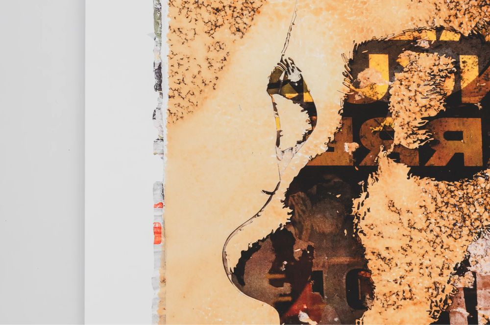 Vhils Remnant Artist’s Proof