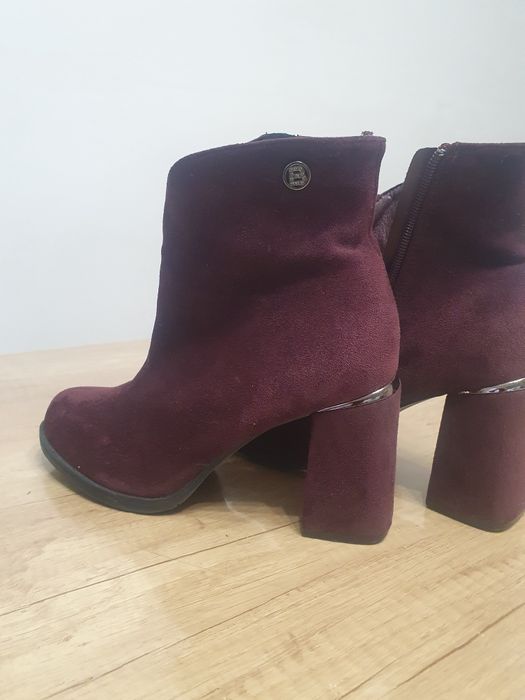 Ботінки замшеві 36