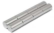 Zestaw 8 mocnych magnesów cylindrycznych 1.5x2cm LeBigMag