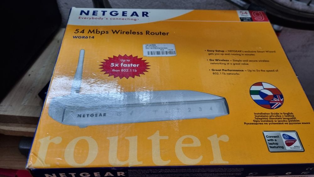 Router Netgear wgr614