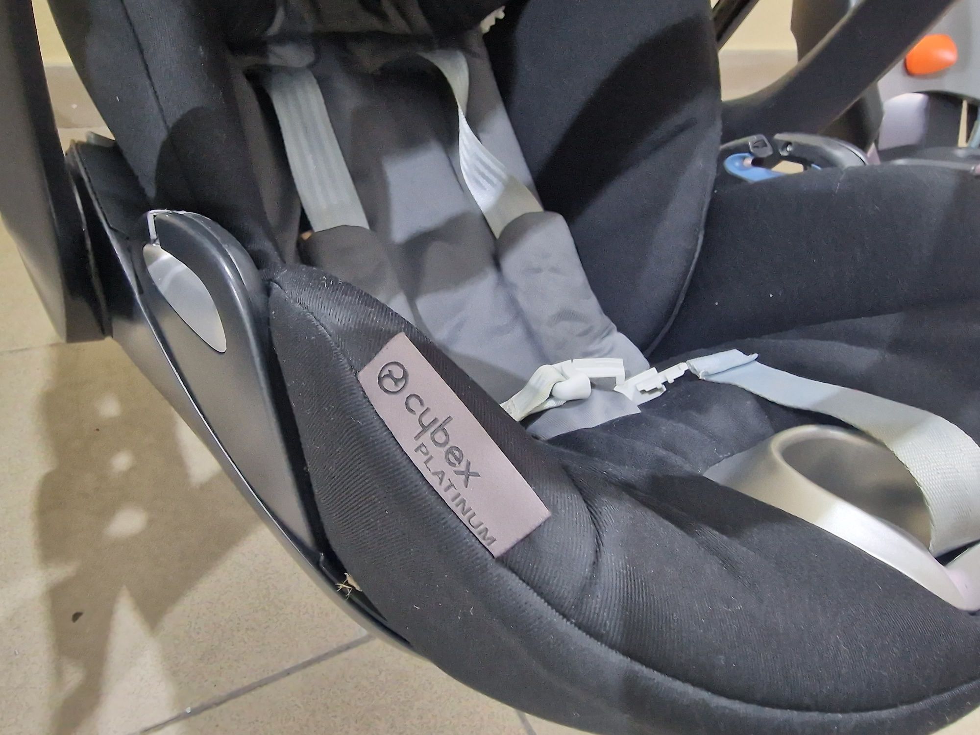 Carrinho e ovo Cybex Priam Platinum