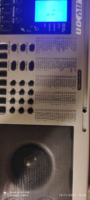 Órgão musical criança