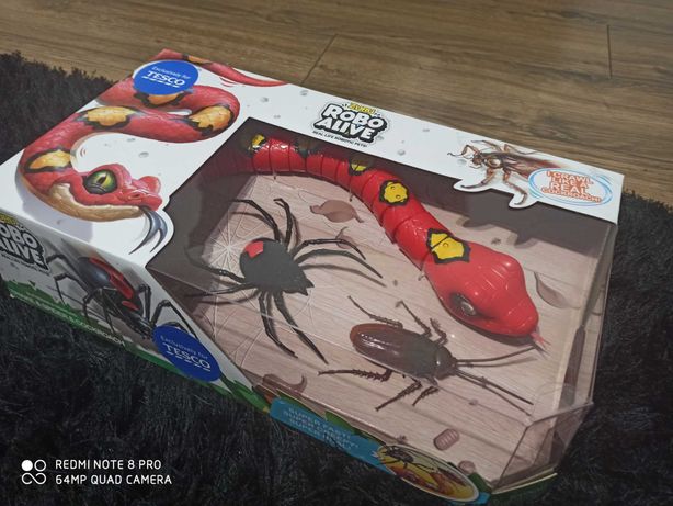 Zabawki dla dzieci wąż, robaki Zuru Robo Alive