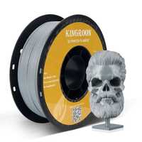 Kingroon PLA Silver (9кг) та PLA Сiрий (10кг)