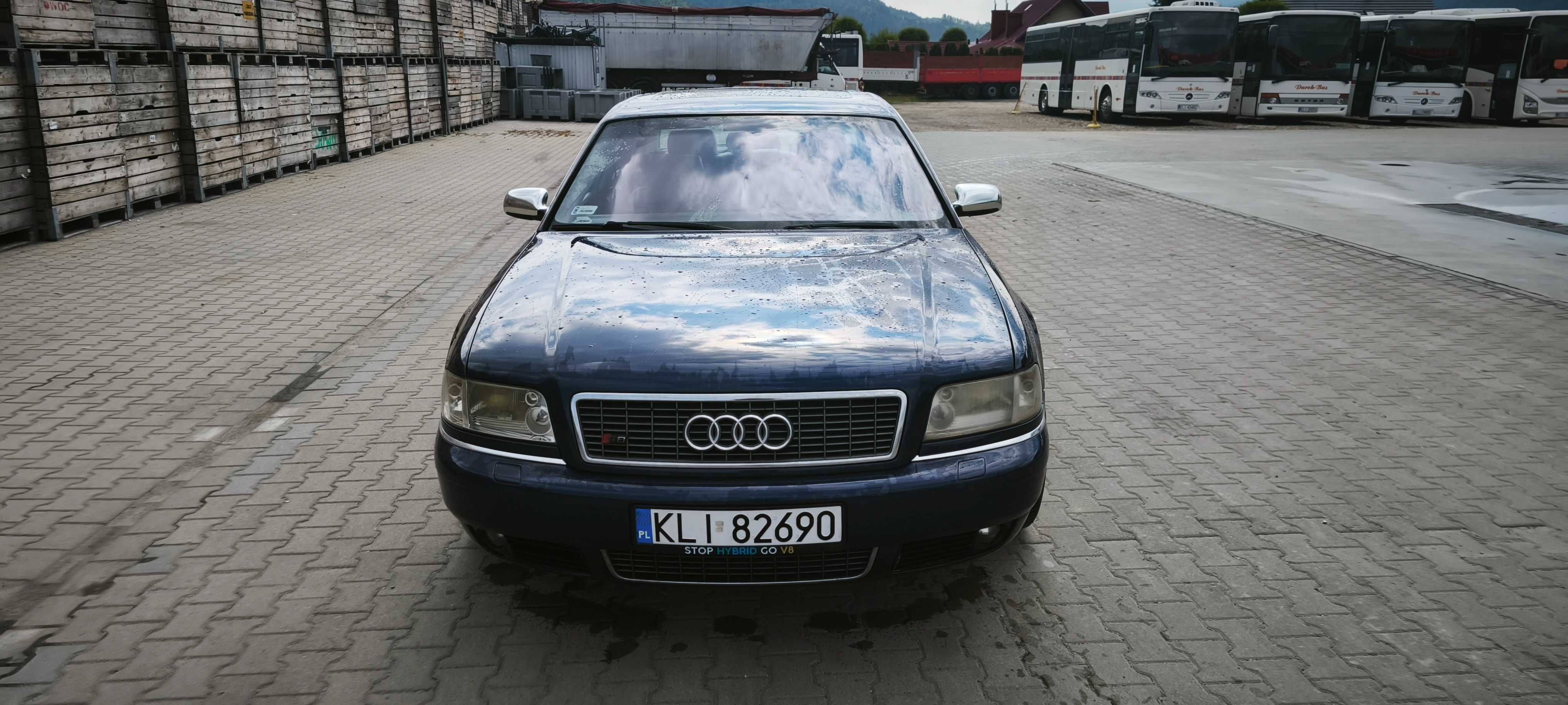 AUDI S8 D2 2000r 4,2 v8 BENZYNA GAZ