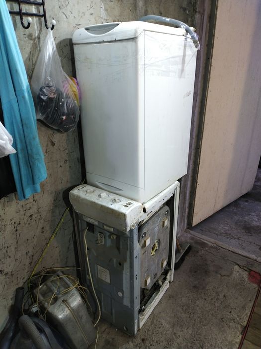 Бак двигатель клапаны З/Ч стиральной машины