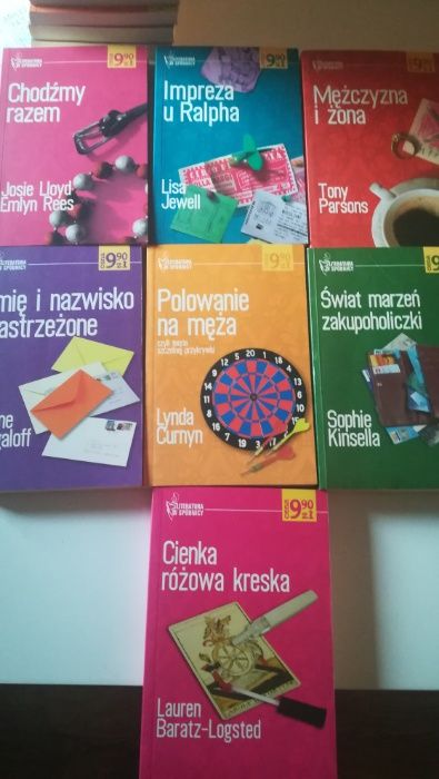 Literatura w spódnicy zestaw książek 19 tomów