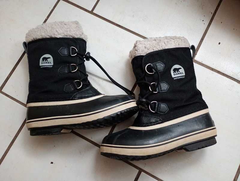 Kozaki śniegowce ocieplane Sorel