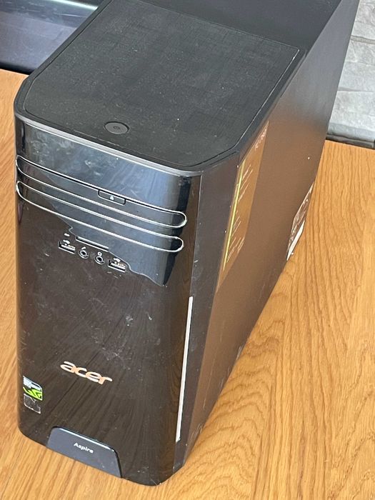 Komputer stacjonarny  Acer TC-780 i3-7gen / 8GB / SSD+HDD / GTX  Win11