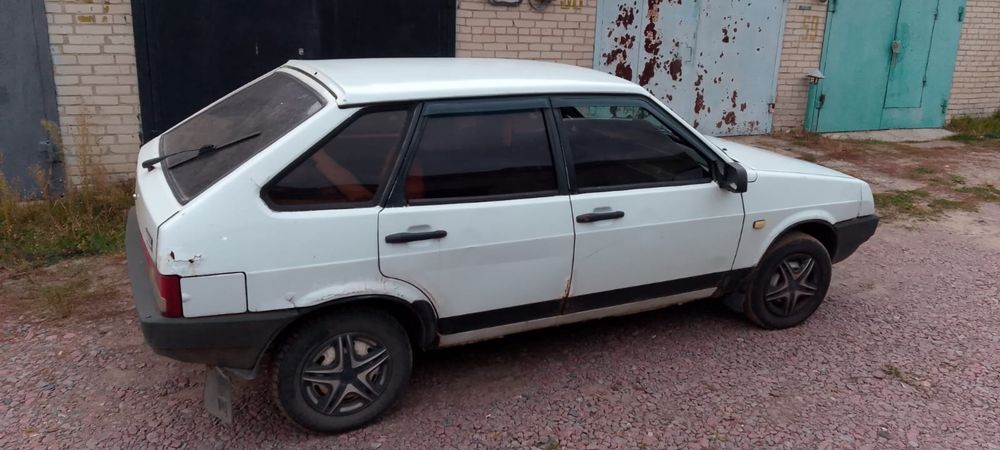 Ваз 2109 на полном ходу