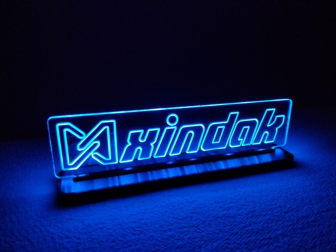 Xindak, logo, lampka led