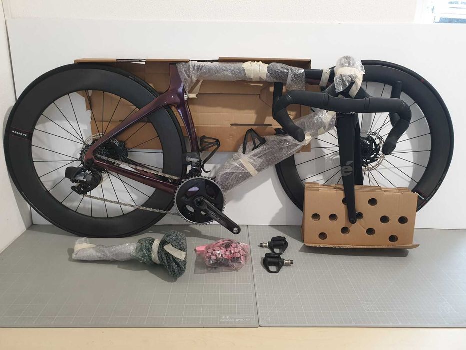 Exposição Cervélo S5 Force eTap AXS Disc 2021