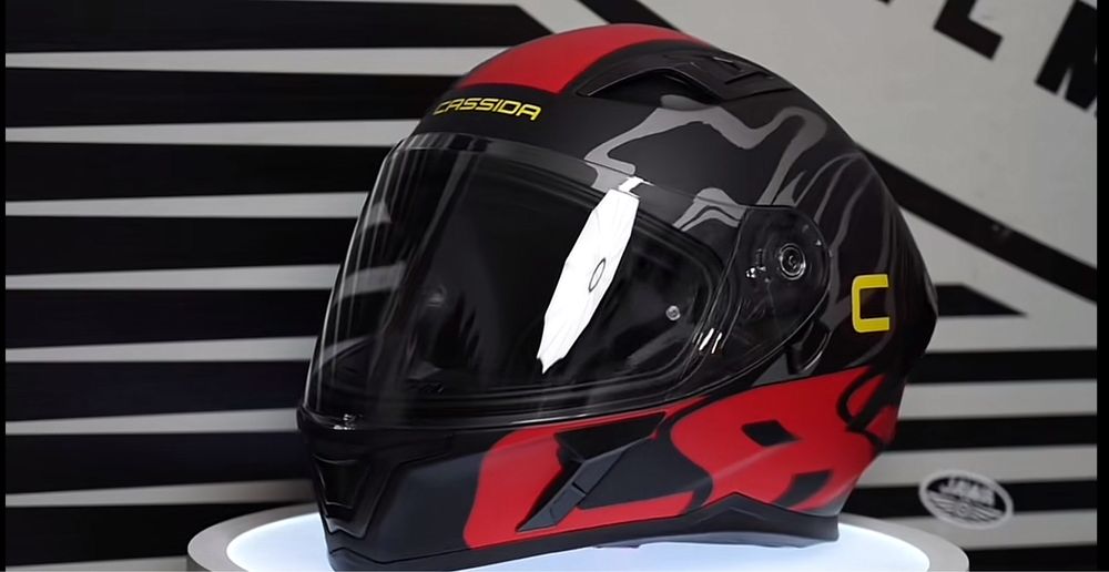 Kask Motocyklowy Cassida ORBIT ECE-06 Pod Pinlock, Interkom XS-XXL
