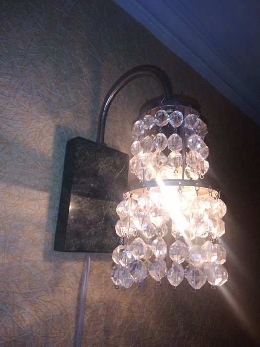 Бра світильник..хрусталь