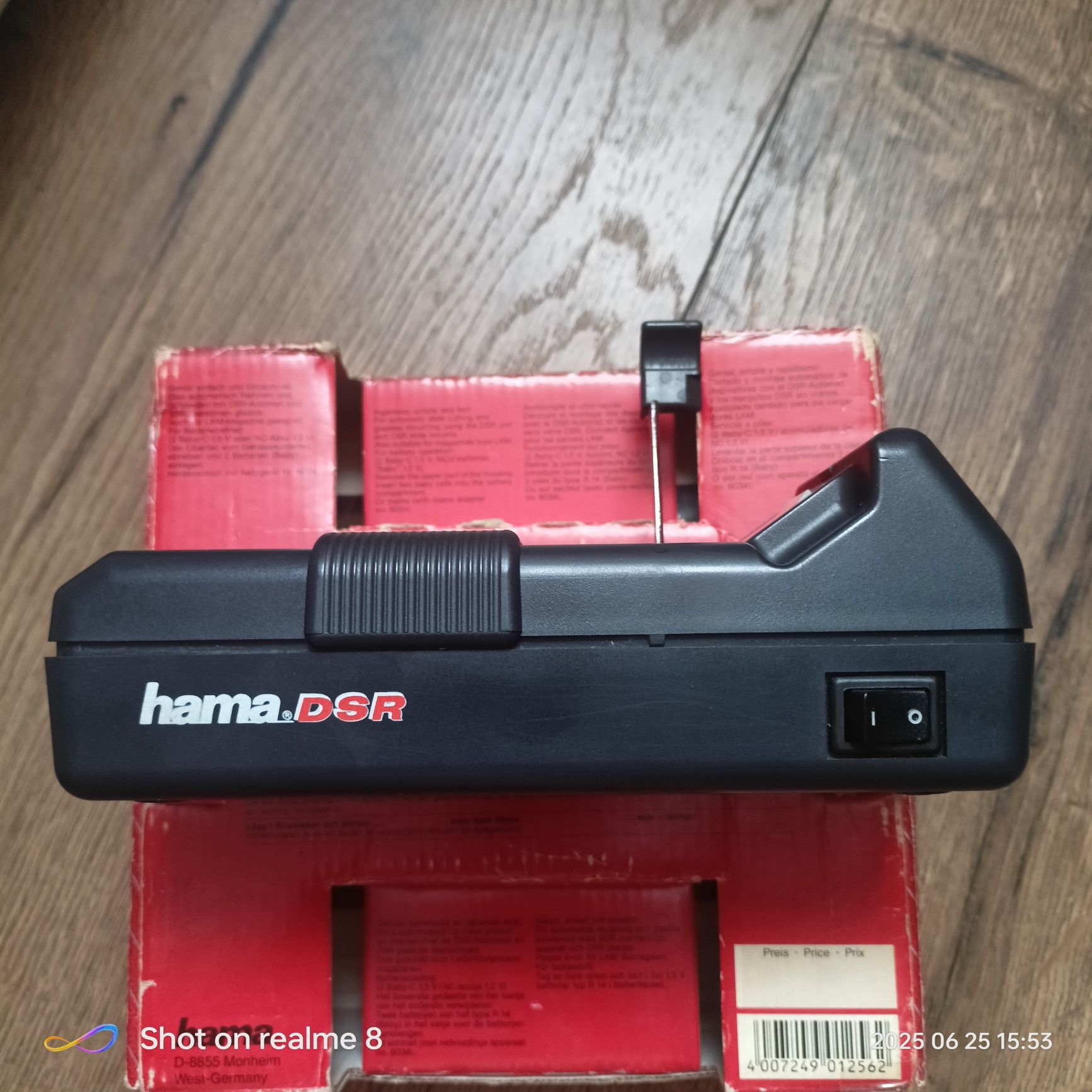 Hama DSR-System – Podajnik do slajdów + trymer (Made in Germany)