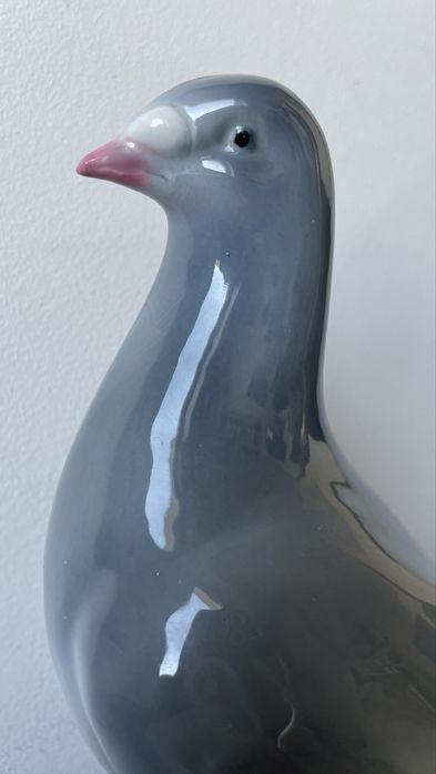 Figurka Porcelanowa Gołąb PRL , Antyki