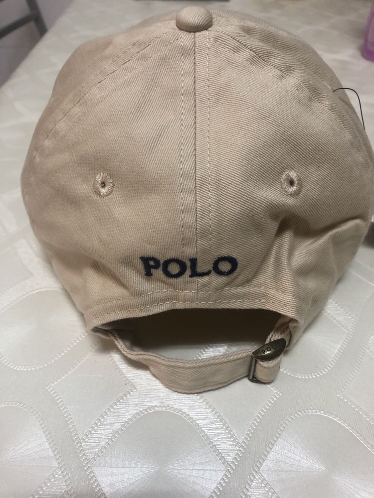 Boné bege Ralph Lauren