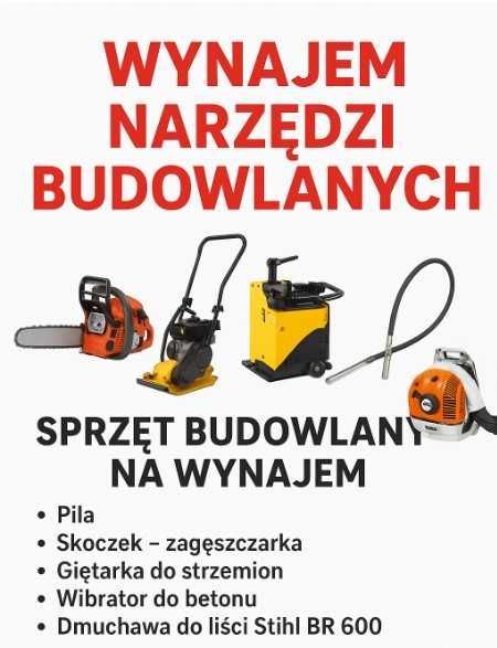 Wynajem dmuchawy spalinowej Stihl BR 600 dmuchawa do liści