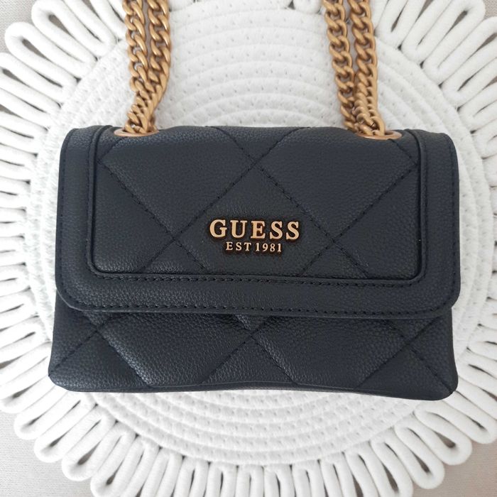 Torebka Guess Abey (QB) Mini Bags Czarna
