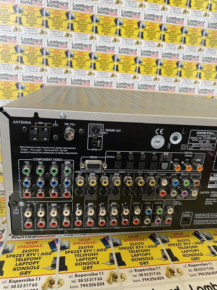 Onkyo TX-SR702E+pilot