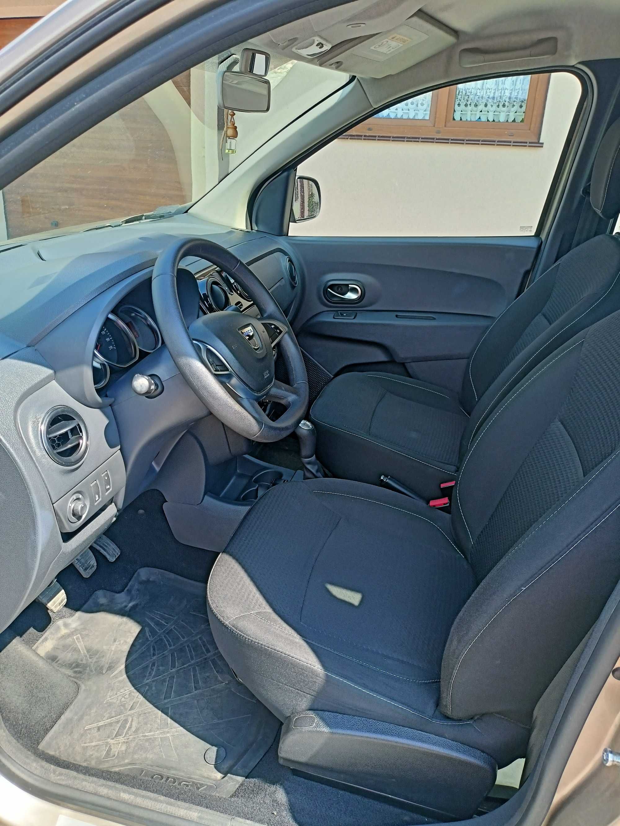 Dacia Lodgy 1.6 Ben, 107Km, polski salon, 1 właściciel, niski przebieg