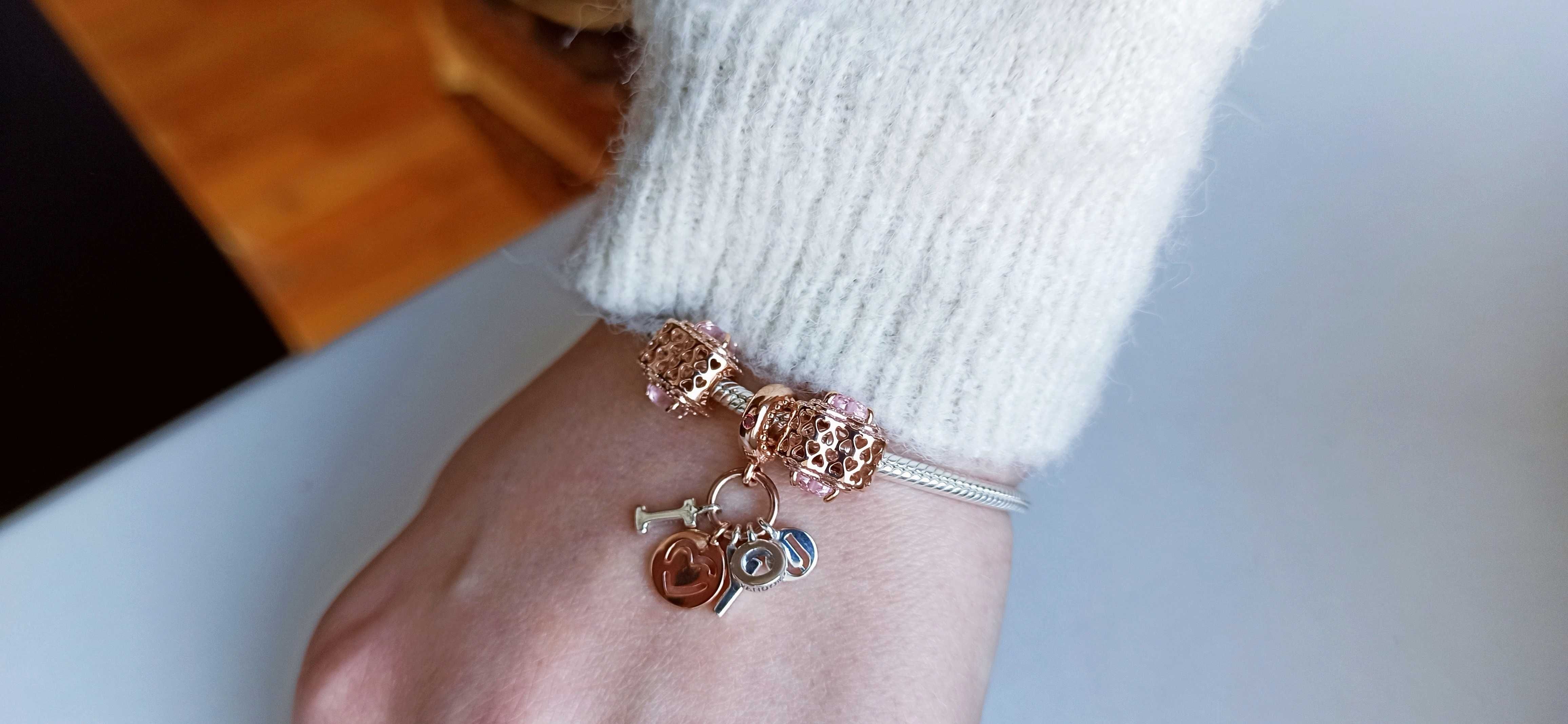 Bransoletka Pandora NOWA ALE S925 charms zawieszka kulka koralik beads