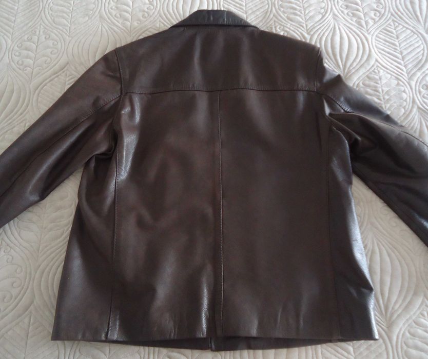 Casa das Peles  -  Casaco em cabedal granulado