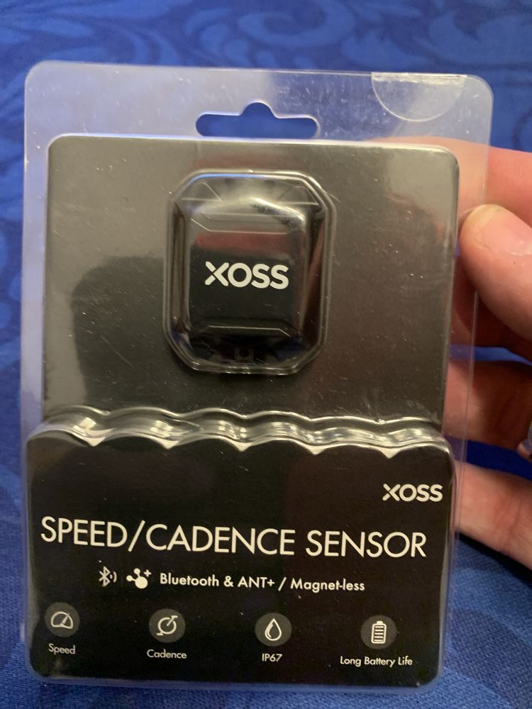 Xoss speed/cadence sensor. Atletismo corrida