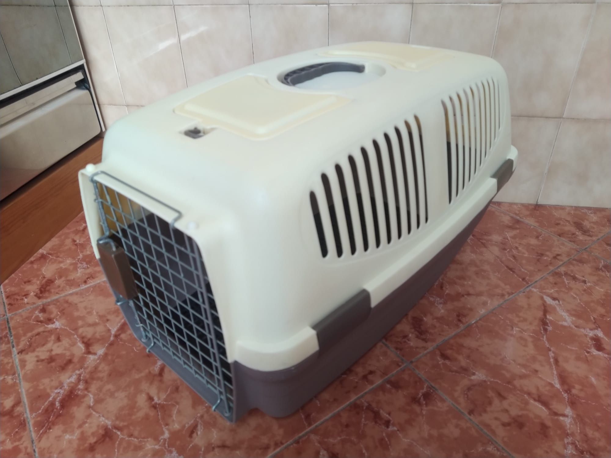 Transportadora para animais cão gato galinhas aves casa quarto vivenda