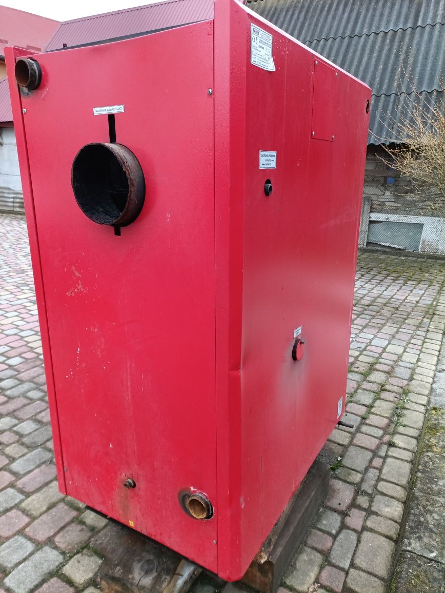 Котел  KALVIS 40kw, на дрова