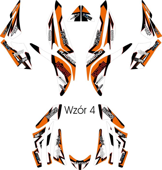 Naklejki Jinling 250 okleina