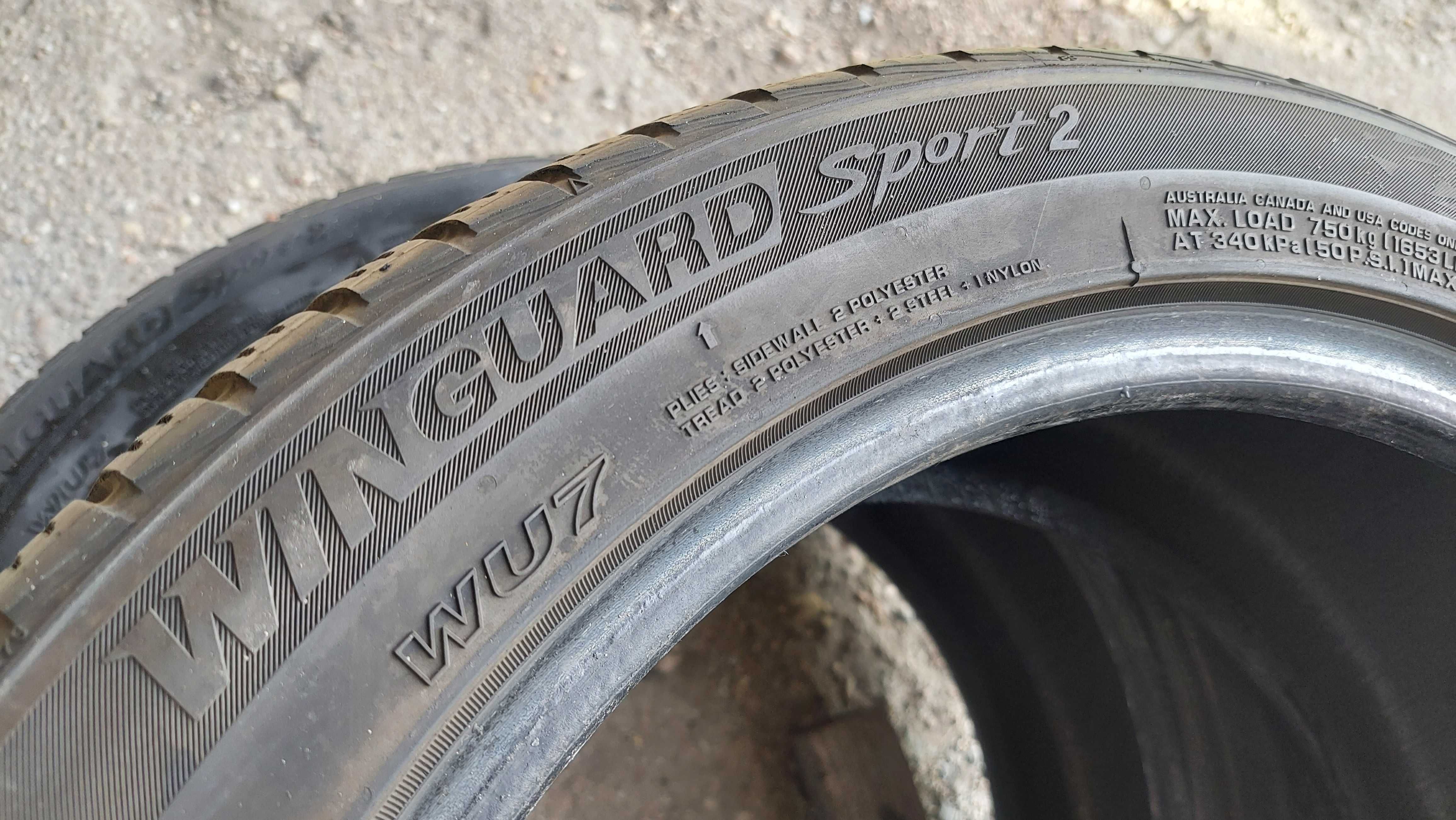 Opony zimowe 2x 235/45r18 98V XL Nexen WinGuard Sport 2 WU7 MONTAZ
