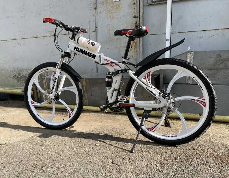 Алюмінієвий складний велосипед на литих дисках 26