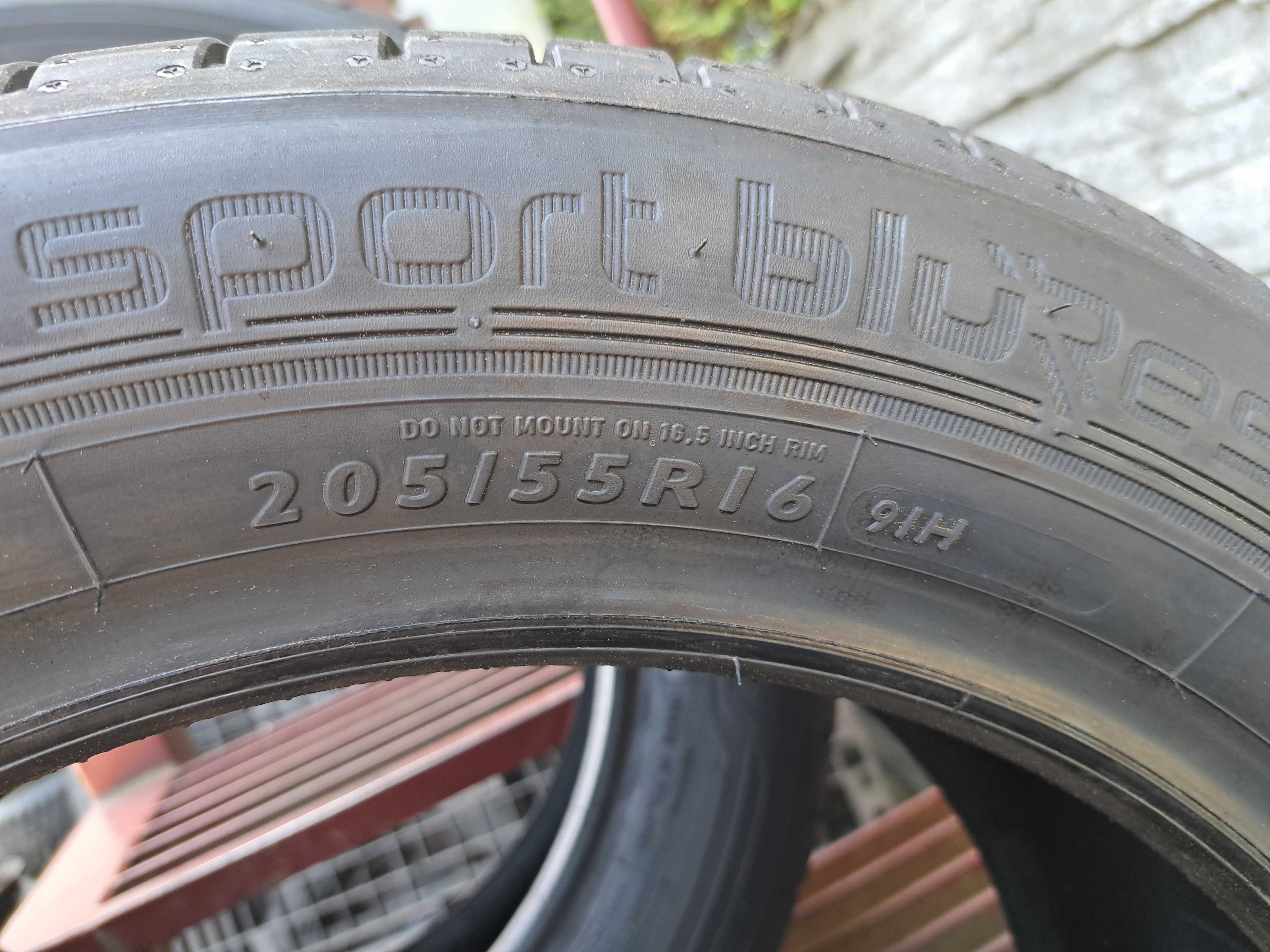 4 Opony NOWE letnie 205/55 R16 Dunlop Montaż i wyważanie Gratis!