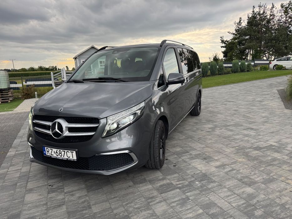 Mercedes-Benz Klasa V V250 Long 8 osób 190KM Polski Salon Pierwszy Właściciel