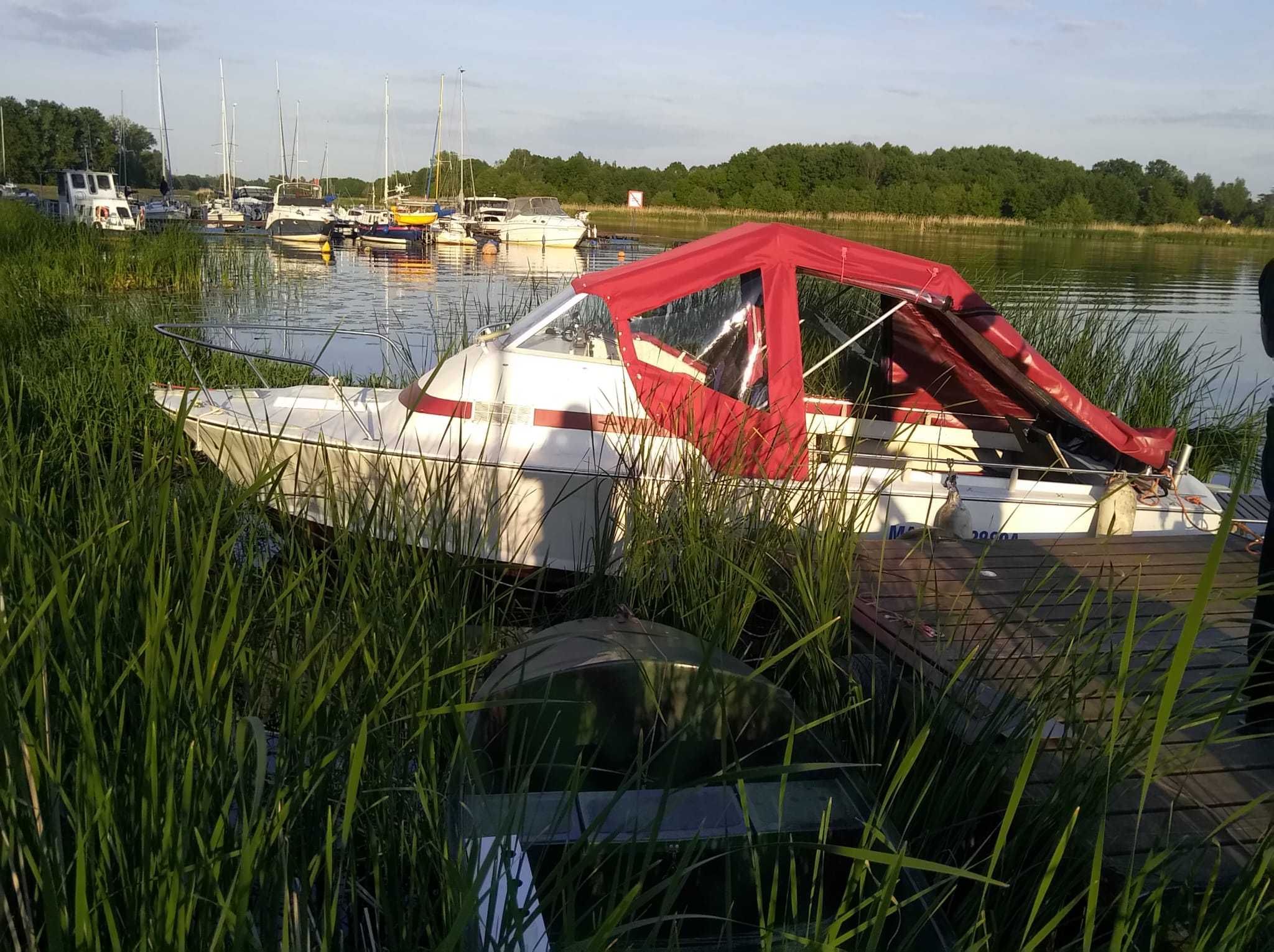 Łódz Motorowa Kabinowa Łódka Wędkarska